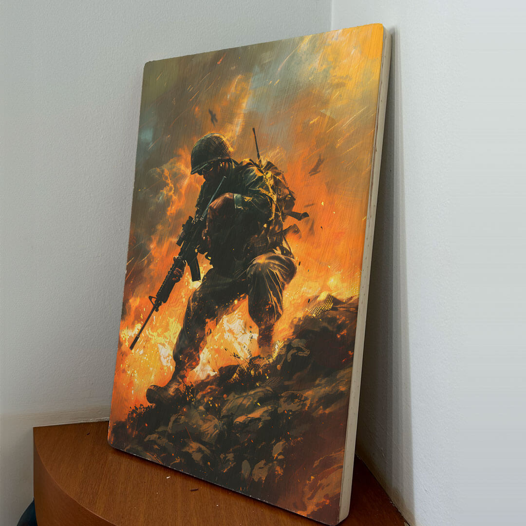 Quadro Decorativo - Call Of Duty 50 x 33 cm - Muralist Decor