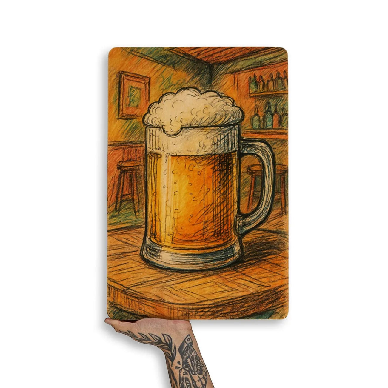 Quadro Decorativo Bares/Pub - Caneca da Chopp