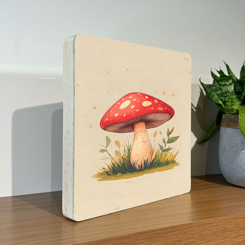 Quadro Decorativo -  Infantil Cogumelo