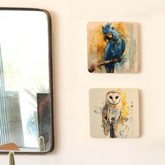 Quadro Decorativo - Kit Fauna Coruja
