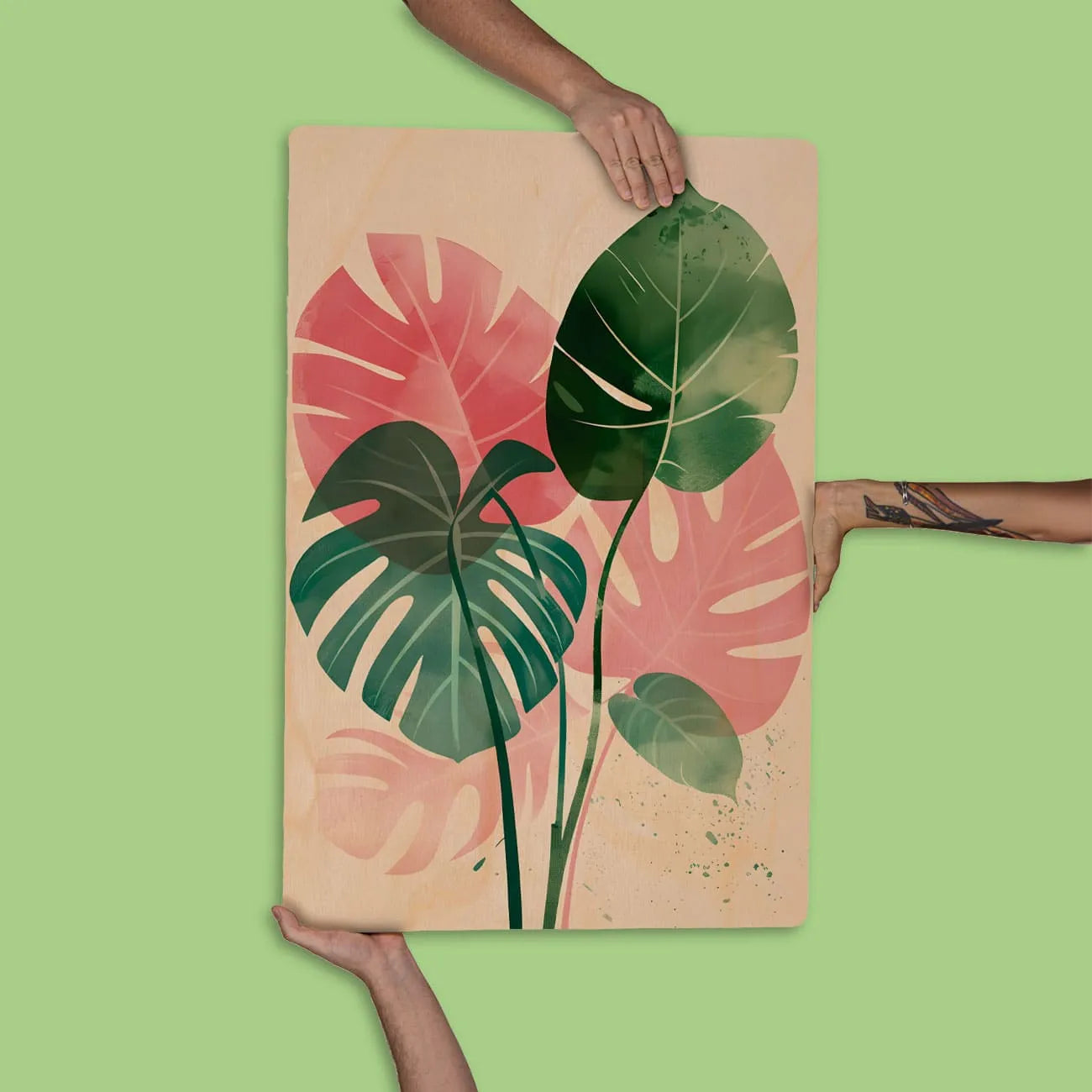 Quadro Decorativo - Minimalista Costela de Adão