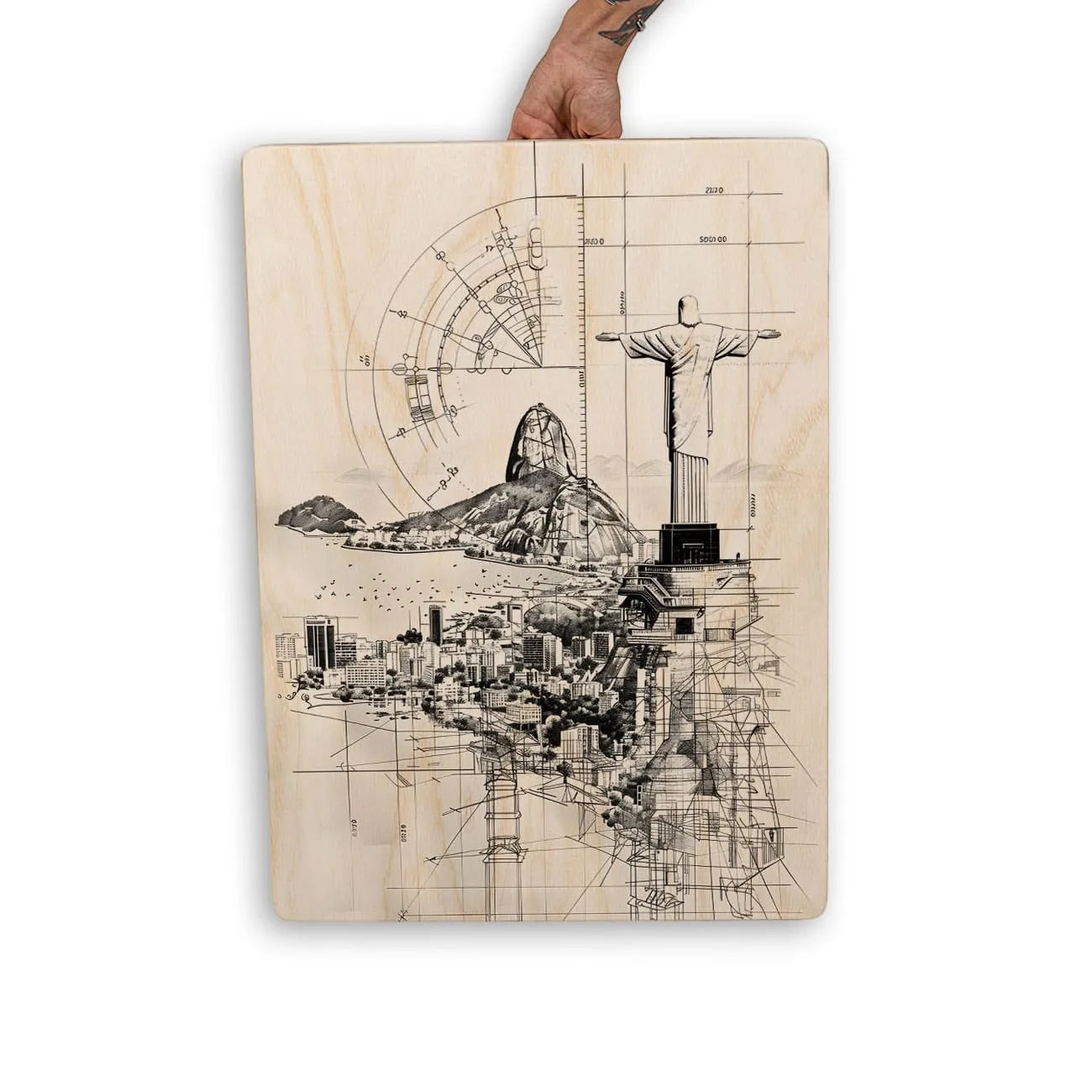 Quadro Decorativo -  Cristo Redentor - Rio de Janeiro