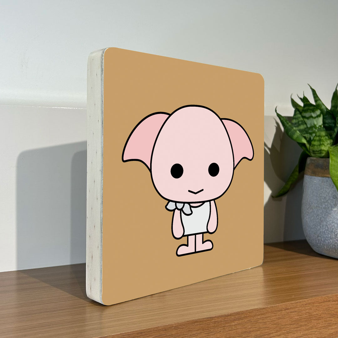 Quadro Decorativo - Dobby - Harry Potter 20 x 20 cm - Muralist Decor