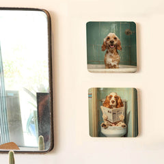 Quadro Decorativo - Kit Banheiro Pets