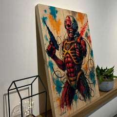 Quadro Decorativo - Iron Maiden Eddie