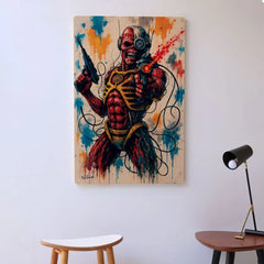 Quadro Decorativo - Iron Maiden Eddie