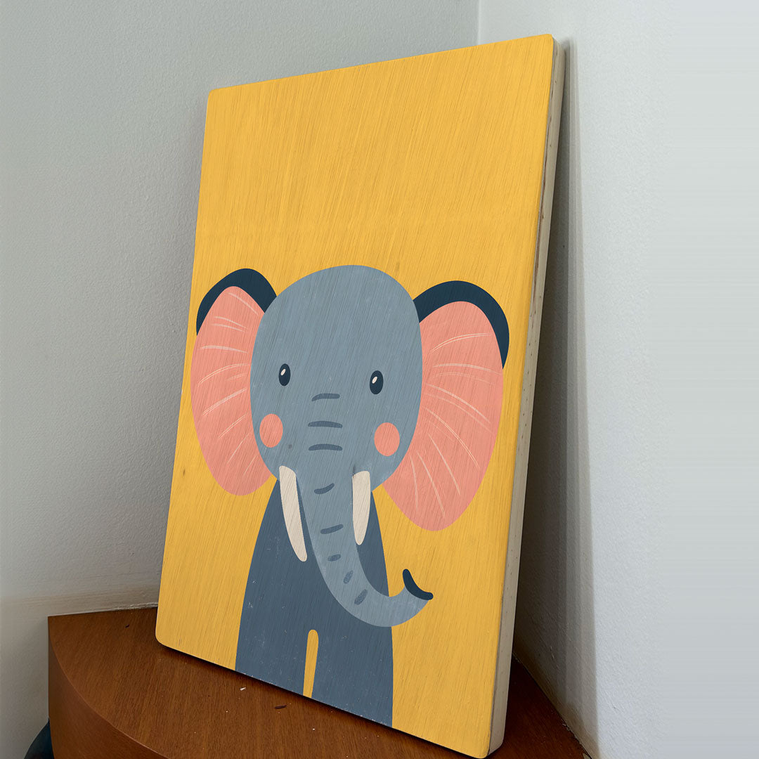 Quadro Decorativo -  Infantil Elefante