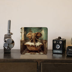 Quadro Decorativo  - Elefante na banheira