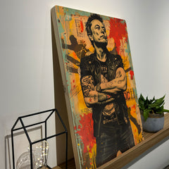 Quadro Decorativo - Elon Musk Punk 50 x 33 cm - Muralist Decor