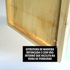 Quadro Decorativo  - Spitz no vaso