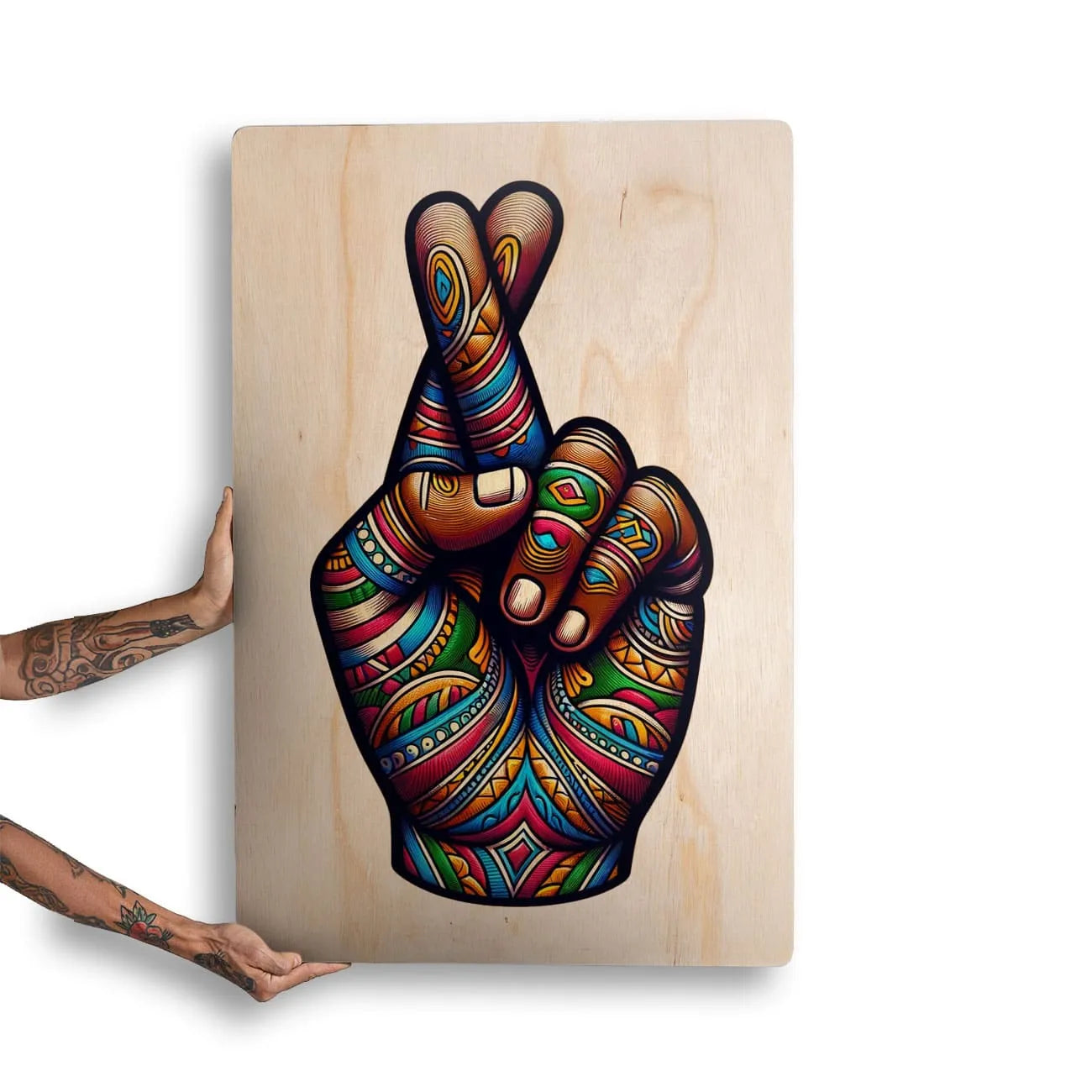Quadro Decorativo - Mão Figa