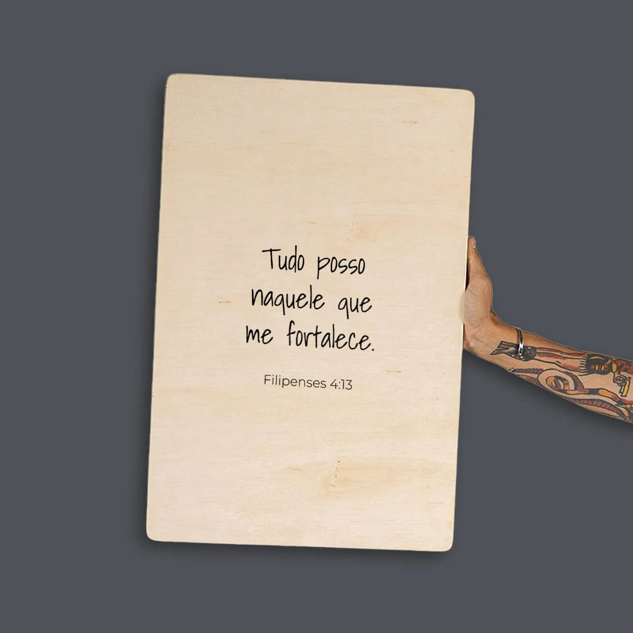 Quadro Decorativo  -  Filipenses 4:13