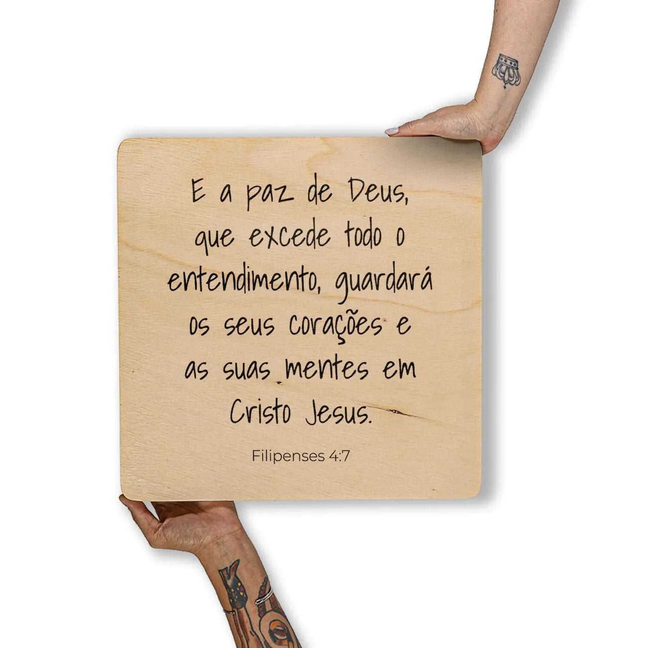 Quadro Decorativo  - Filipenses 4:7