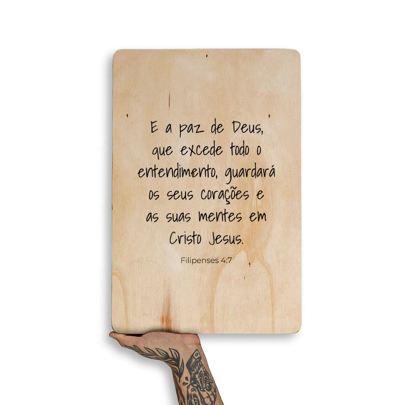 Quadro Decorativo  - Filipenses 4:7