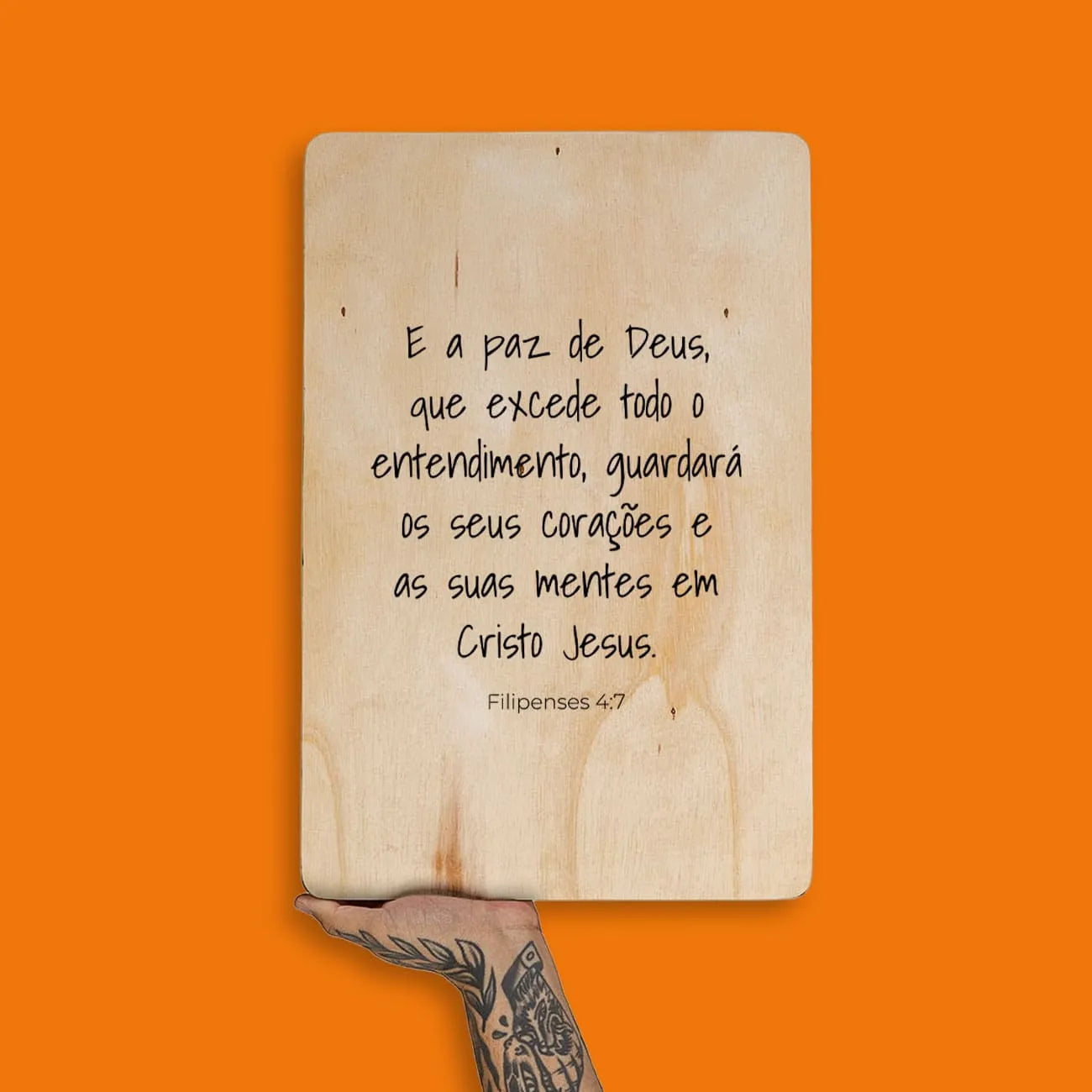 Quadro Decorativo  - Filipenses 4:7