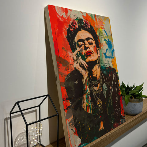 Quadro Decorativo - Frida Khalo Punk
