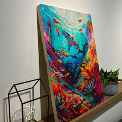 Quadro Decorativo - Fundo do Mar 50 x 33 cm - Muralist Decor