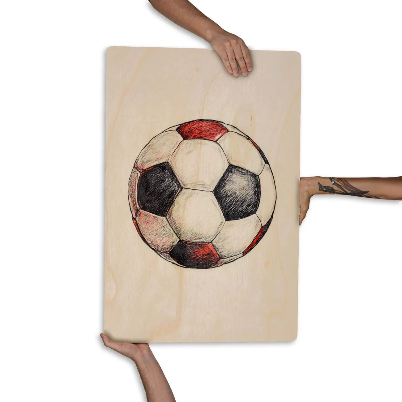 Quadro Decorativo  -  Bola de Futebol