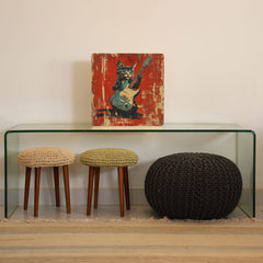 Quadro Decorativo  -   Gato Rock