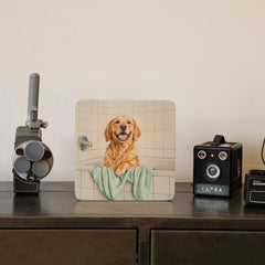 Quadro Decorativo  - Golden na banheira