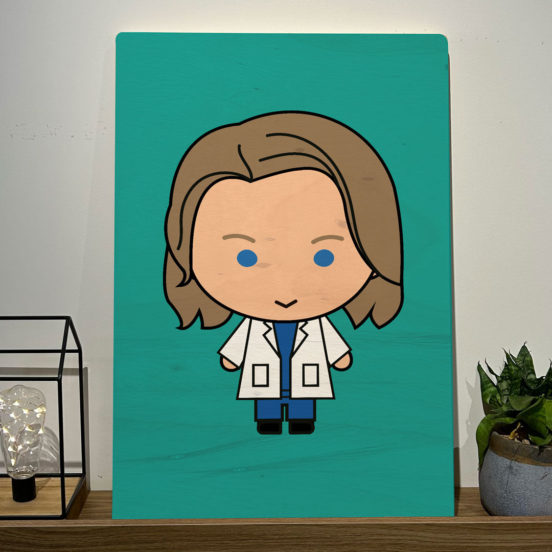 Quadro Decorativo - Meredith Grey - Greys Anatomy 50 x 33 cm - Muralist Decor