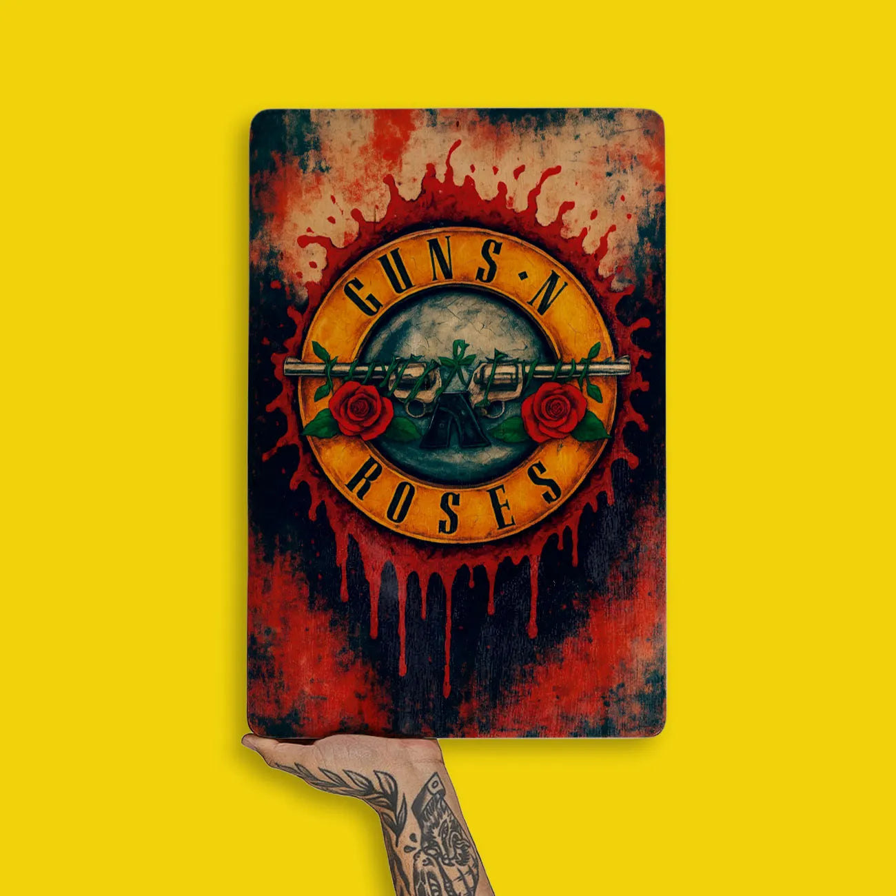 Quadro Decorativo - Guns n Roses Logo