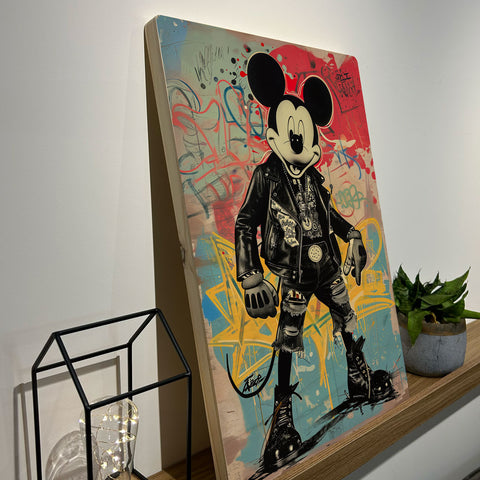 Quadro Decorativo - Mickey Punk