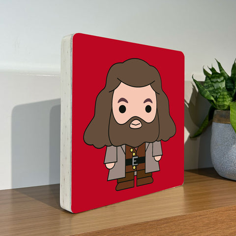 Quadro Decorativo - Rúbeo Hagrid - Harry Potter 20 x 20 cm - Muralist Decor