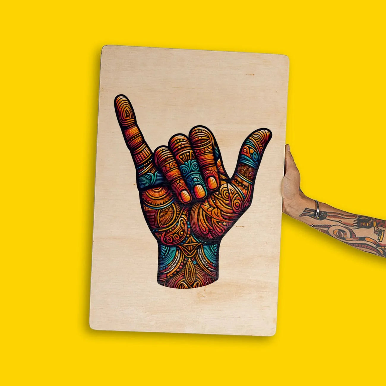 Quadro Decorativo - Mão Hangloose