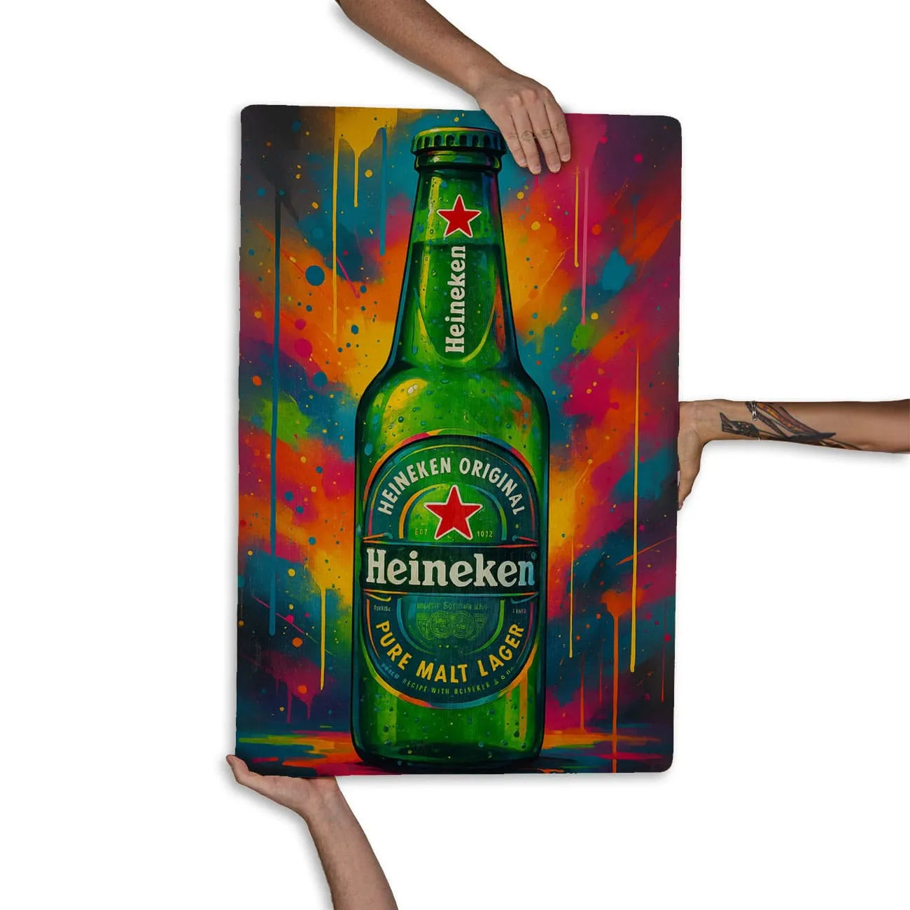 Quadro Decorativo Bares/Pub - Heineken