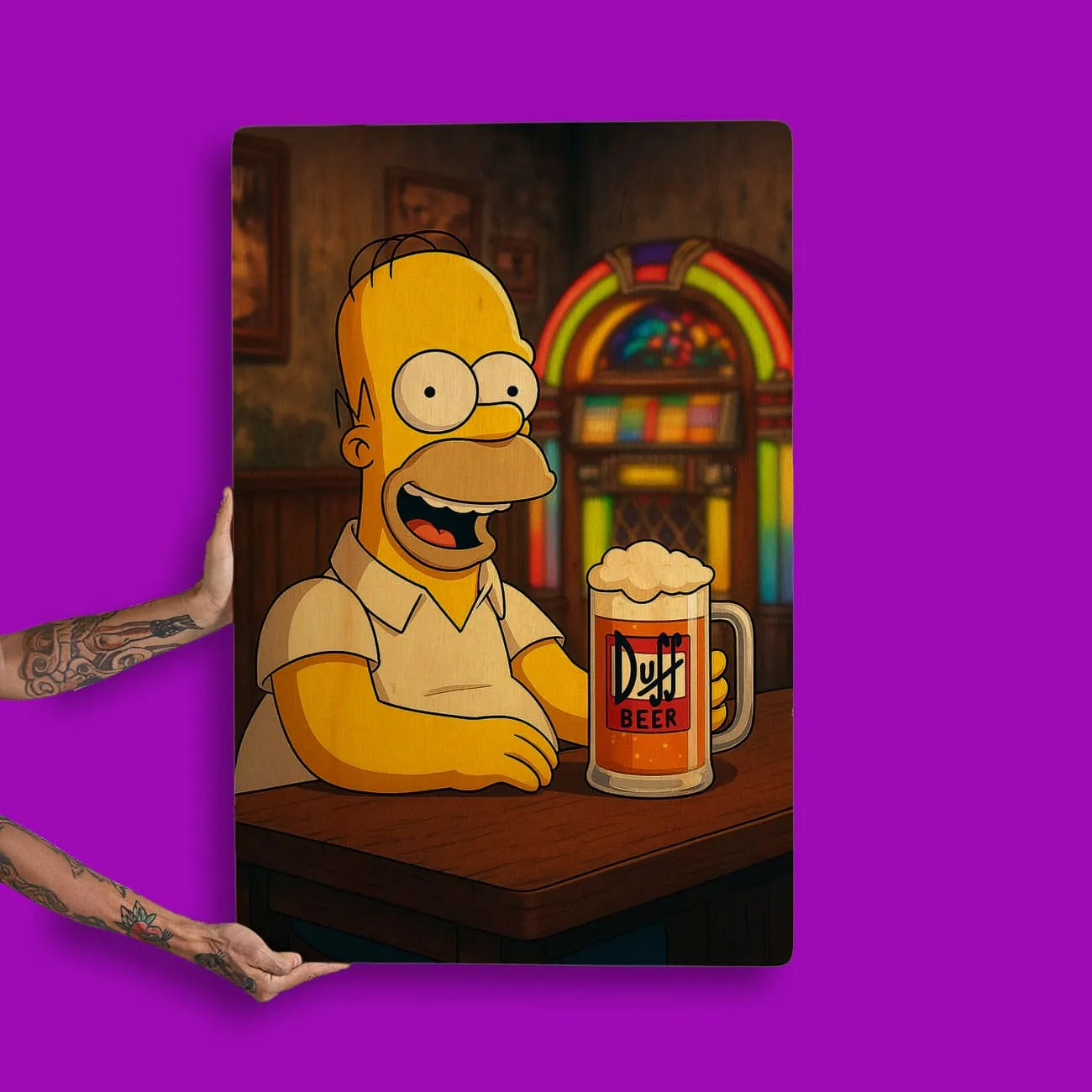 Quadro Decorativo Bares/Pub - Homer Duff