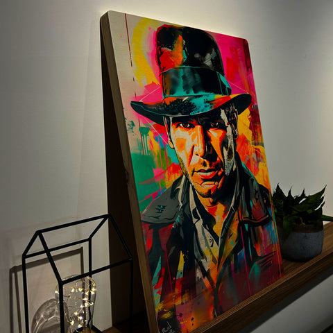 Quadro Decorativo - Colorfull Indiana Jones