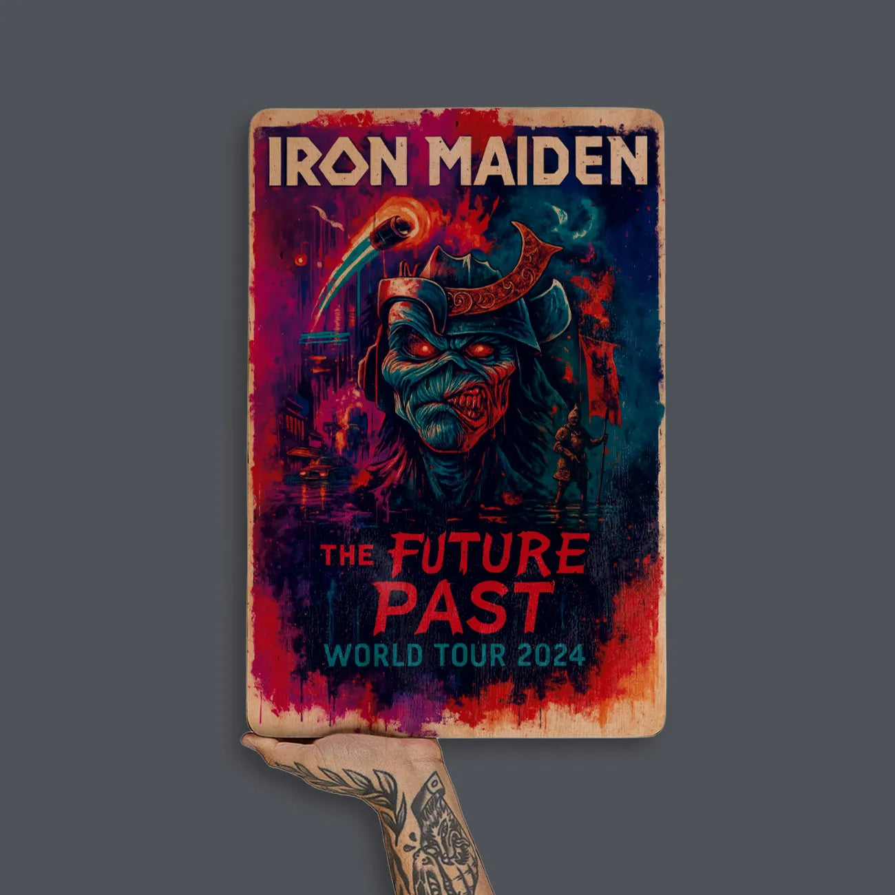 Quadro Decorativo - Iron Maiden Future Past