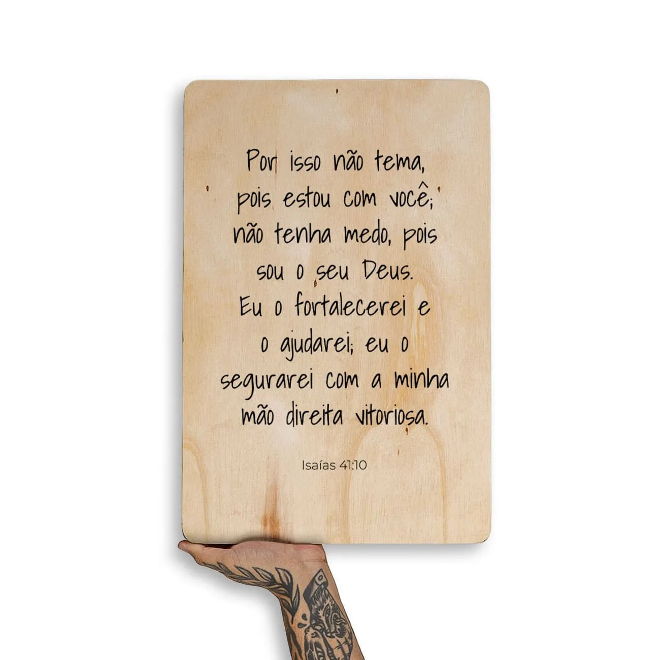 Quadro Decorativo  -  Isaías 41:10