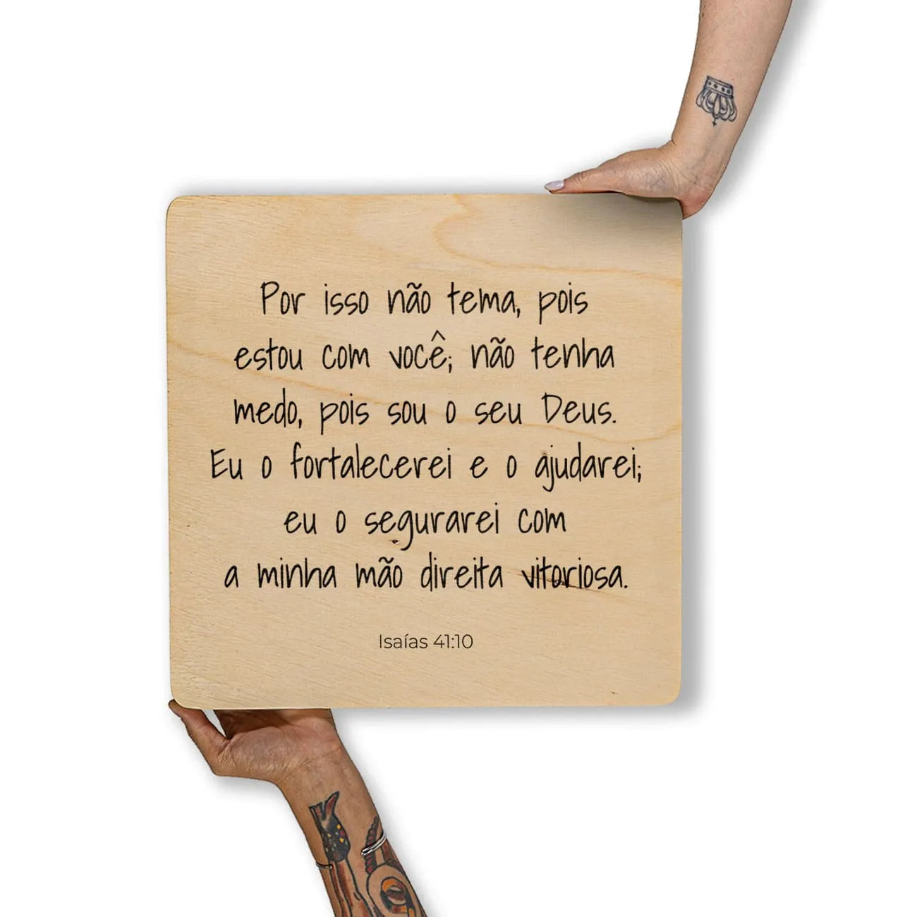 Quadro Decorativo  -  Isaías 41:10