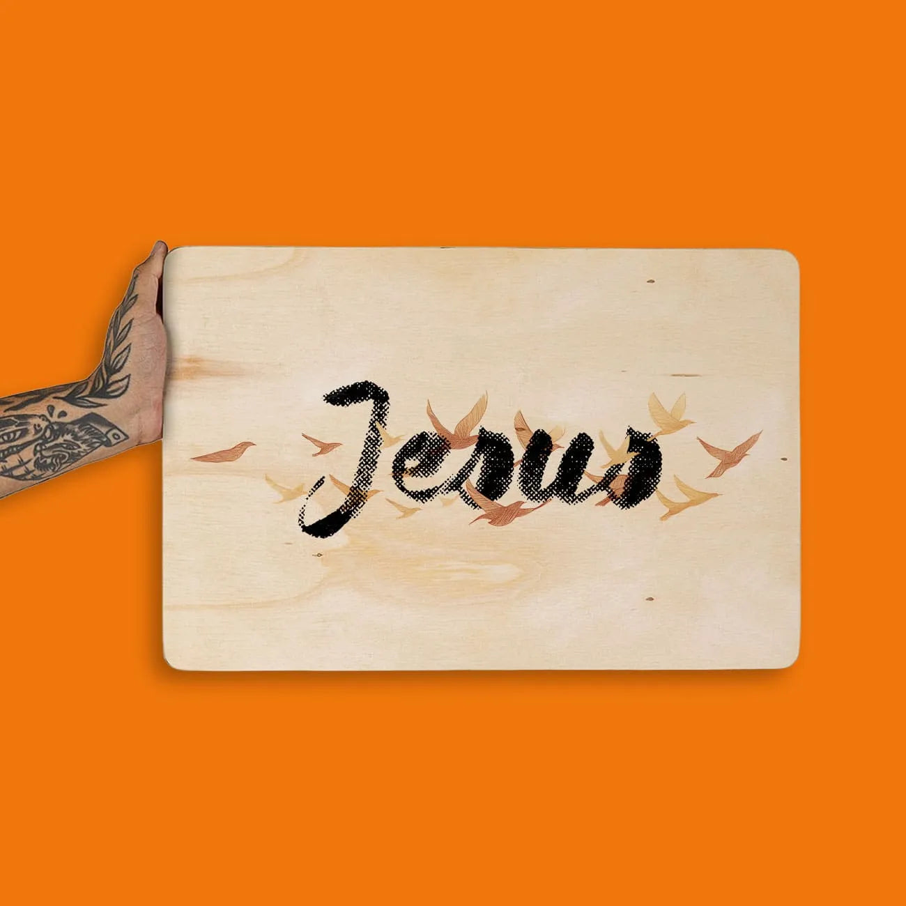 Quadro Decorativo - Jesus Tipografia