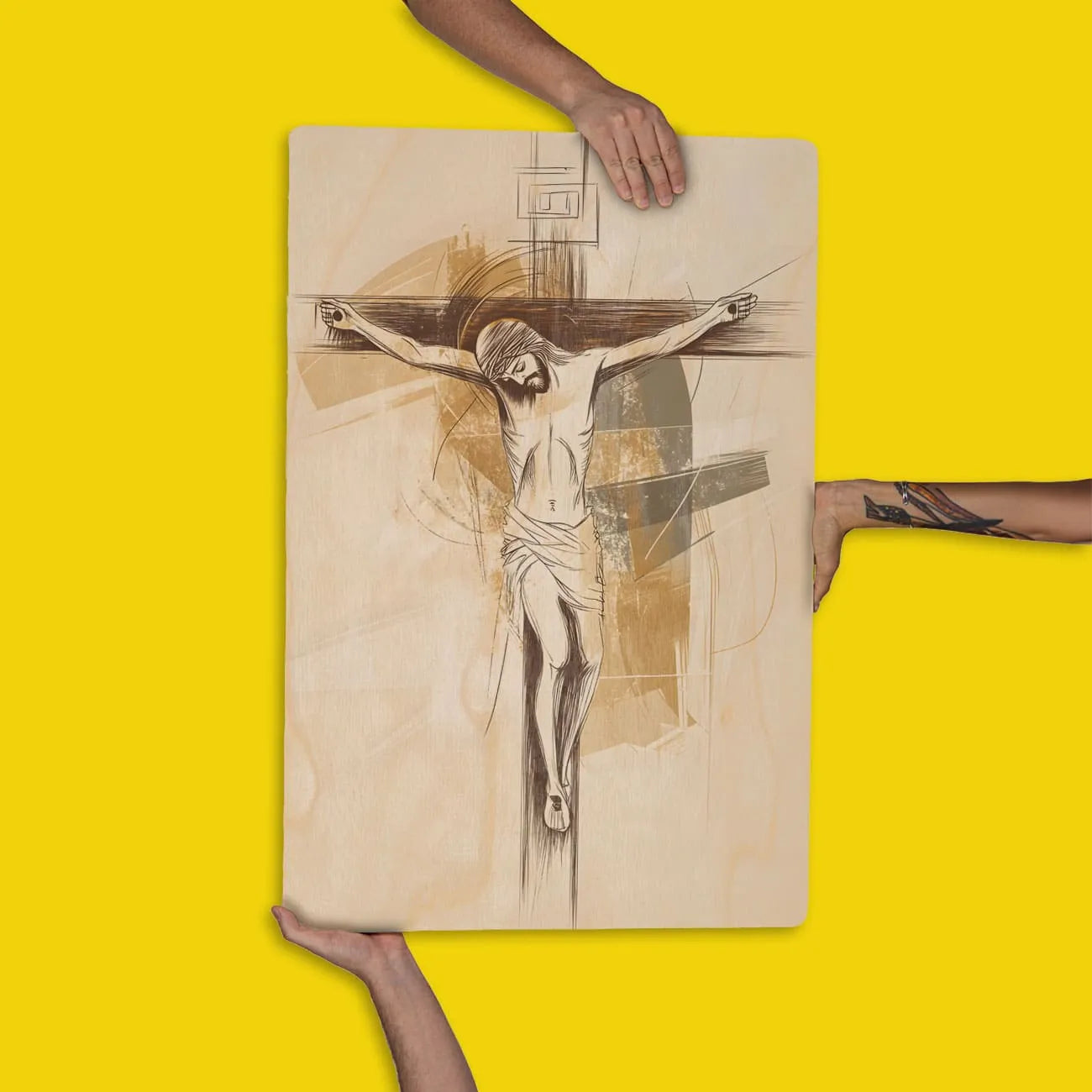 Quadro Decorativo - Jesus na Cruz