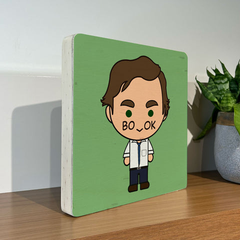 Quadro Decorativo - Jim Halpert - The Office 20 x 20 cm - Muralist Decor