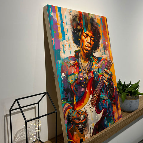 Quadro Decorativo - Colorfull Jimi Hendrix