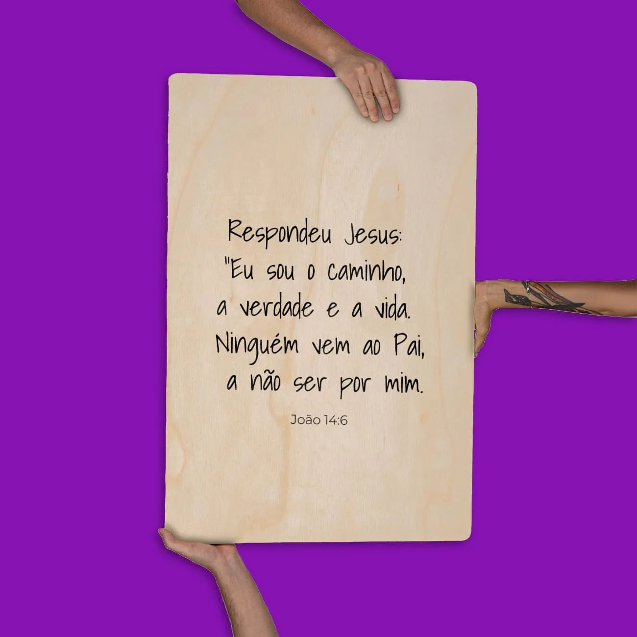 Quadro Decorativo  - João 14:6