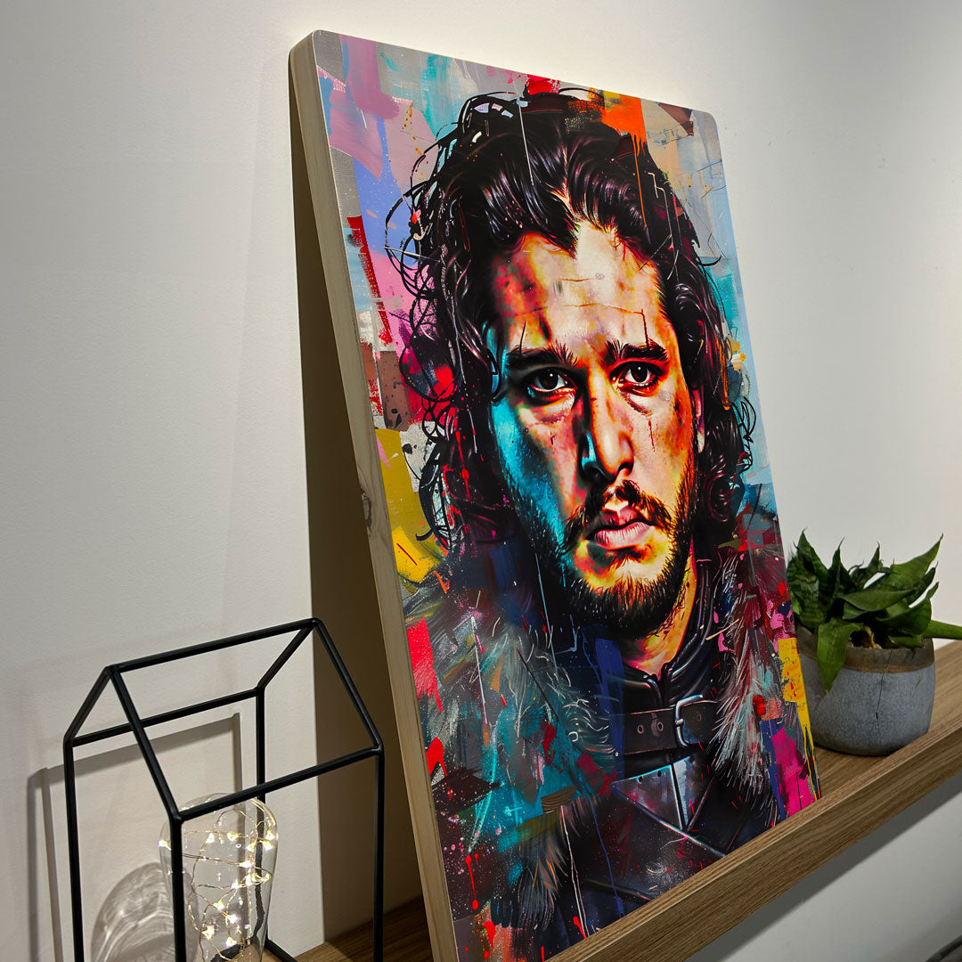 Quadro Decorativo - Colorfull Jon Snow