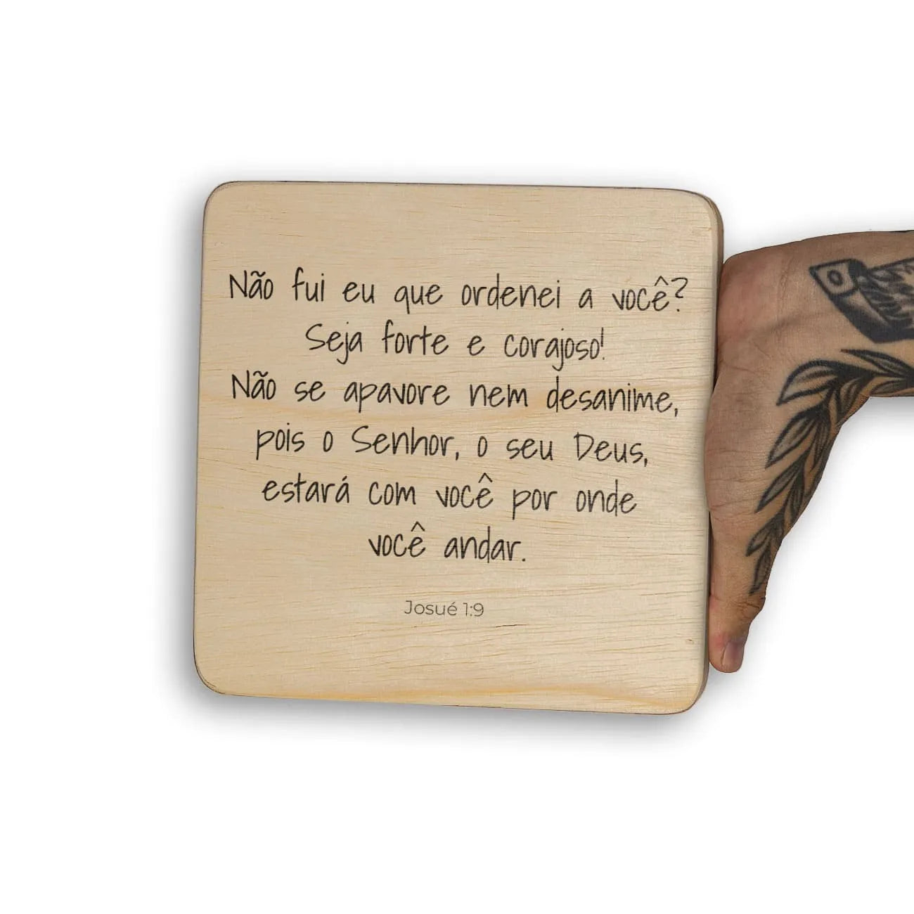Quadro Decorativo  -  Josué 1:9