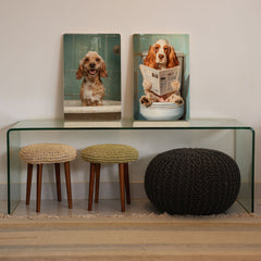 Quadro Decorativo - Kit Banheiro Pets