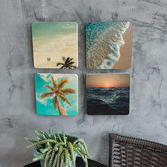 Quadro Decorativo - Kit Praia