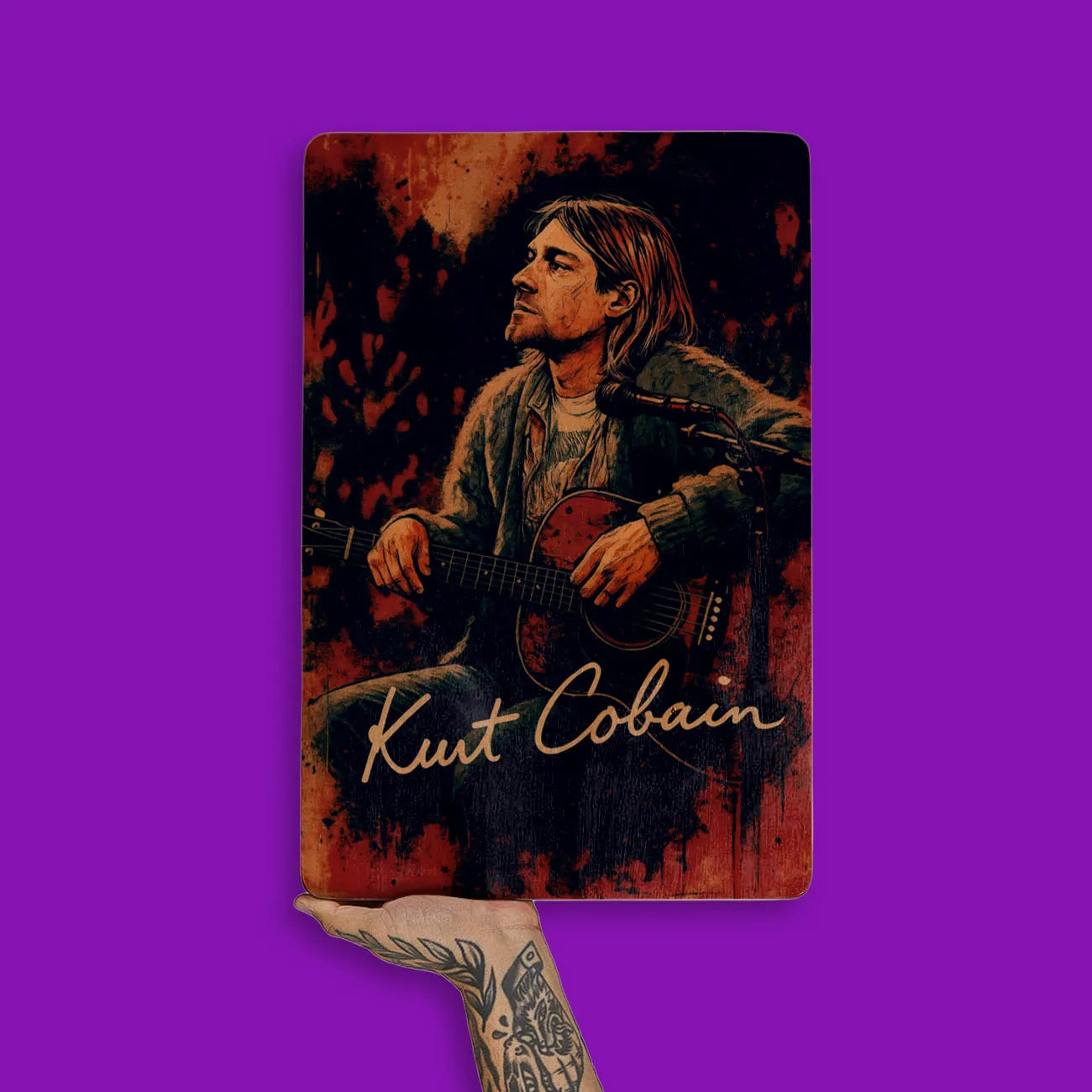 Quadro Decorativo - Kurt Cobain