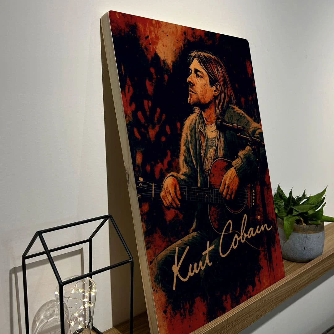 Quadro Decorativo - Kurt Cobain