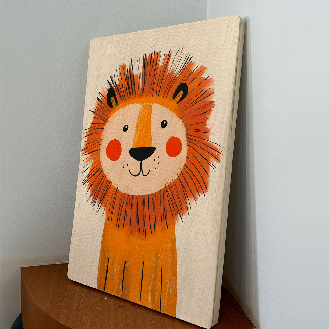 Quadro Decorativo -  Infantil Leão