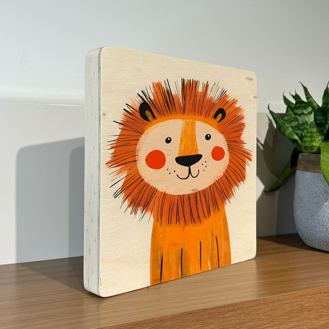 Quadro Decorativo -  Infantil Leão