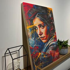 Quadro Decorativo - Star Wars Princesa Leia 50 x 33 cm - Muralist Decor