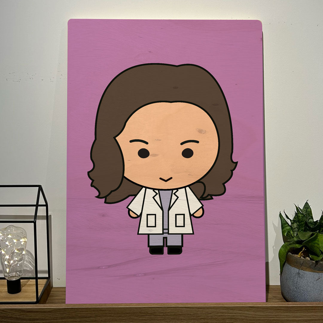 Quadro Decorativo - Lexie Grey - Greys Anatomy 50 x 33 cm - Muralist Decor